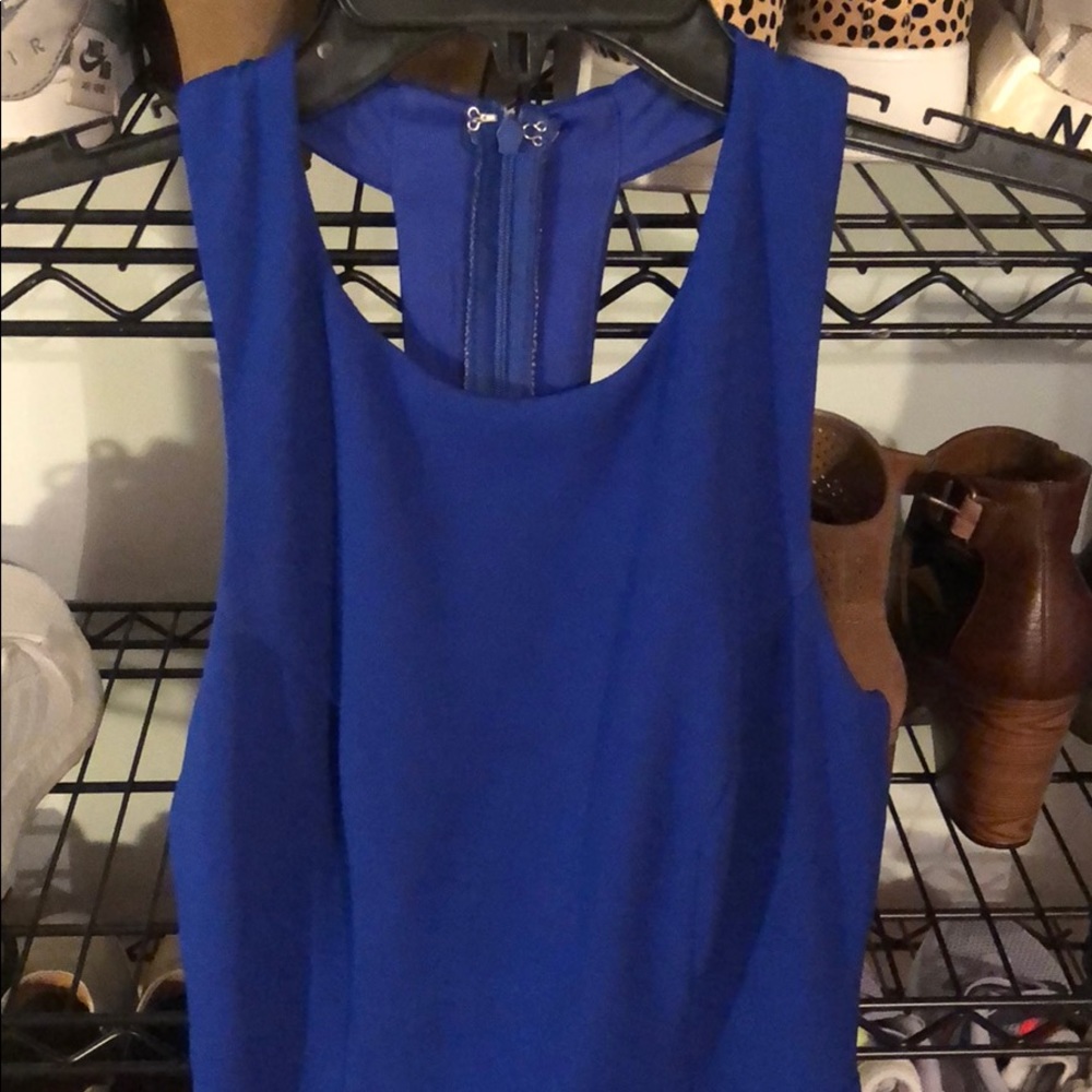 Royal blue prom dress!